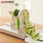 Herzberg Πολυκόφτης Λαχανικών με Ανοξείδωτες Λεπίδες για Σπαγγέτι λαχανικών και Potato Twisters HG-8030